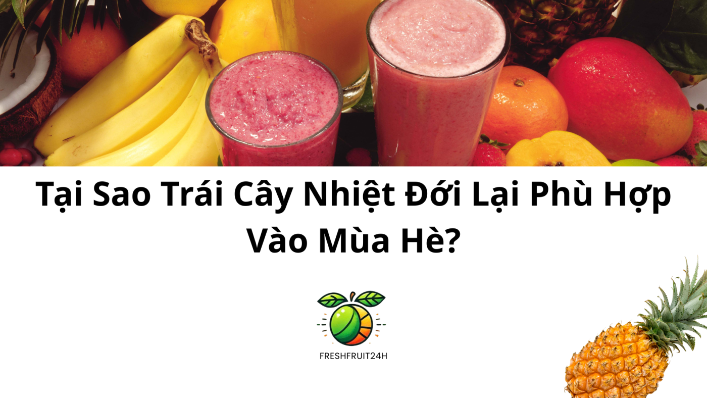 Tại Sao Trái Cây Nhiệt Đới Lại Phù Hợp Vào Mùa Hè?
